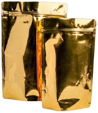 Stand Up Pouch sup trilaminada oro
